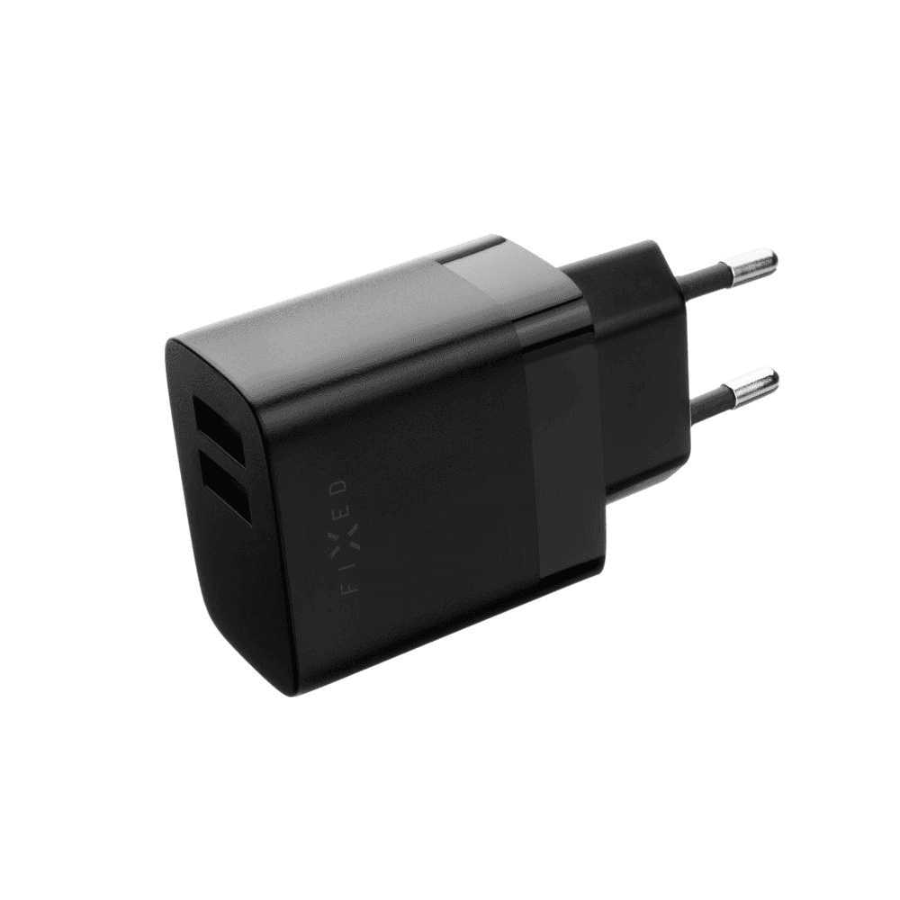 Adaptér 2 x USB-A + kábel Micro-USB Fixed 17W, nabíjačka sieťová