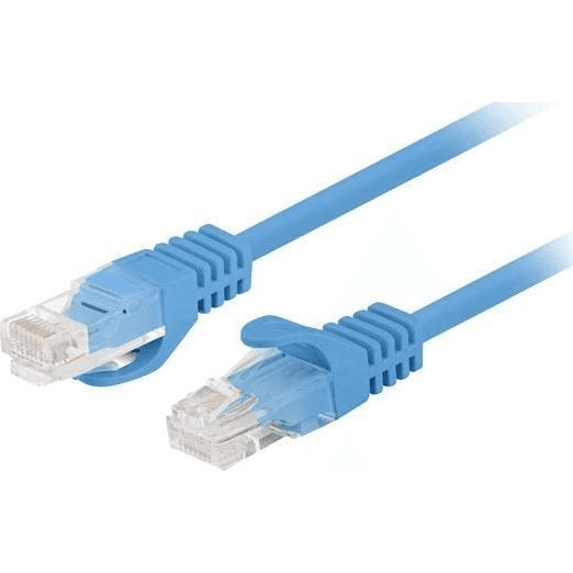 Patchcord Lanberg U/UTP 5e RJ45 / RJ45 7,5 m modrý