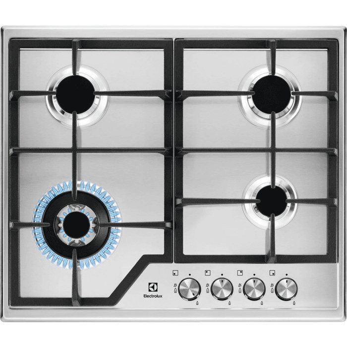 Plynová varná doska ELECTROLUX CGS6436BX WOK horák