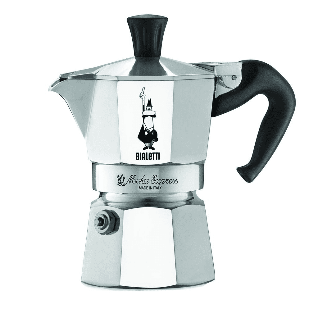 Hliníková moka kanvička Bialetti Moka Express 1 šálka (50ml) strieborná