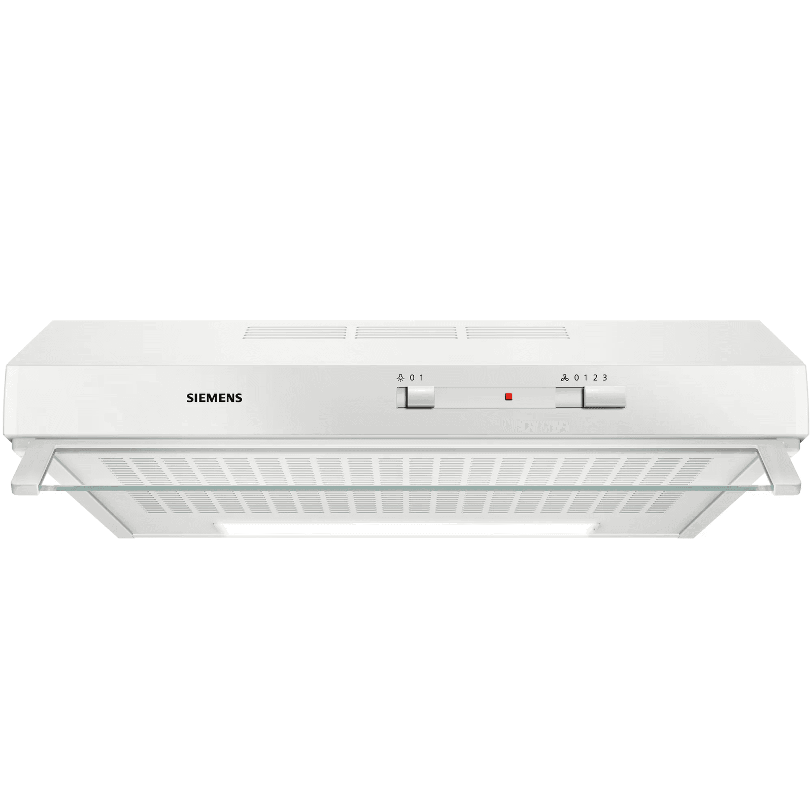 Siemens iQ100 LU62LFA21 odsávač pary Podvesné Biela 250 m³/h D