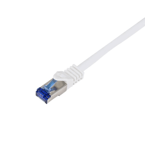 Patchcord LogiLink C6A041S Cat.6A S/FTP Ultraflex 1,5m biela