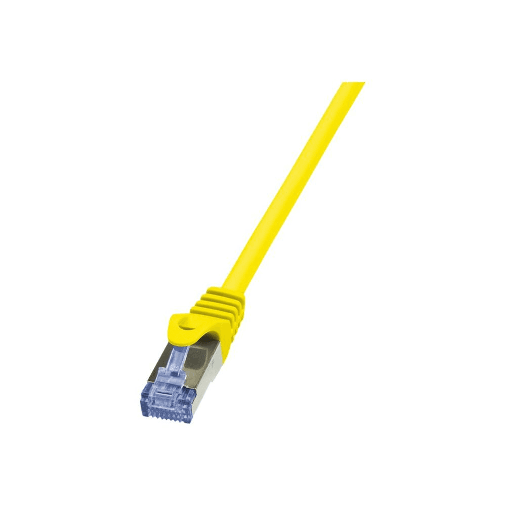 Patchcord LogiLink CQ3027S Cat.6A S/FTP 0,50 m žltý