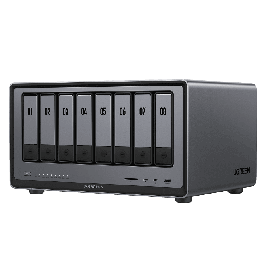 Ugreen NASync DXP8800Plus NAS Desktop Intel® Core™ i5 i5-1235U 8 GB DDR5 0 TB UGOS Pro