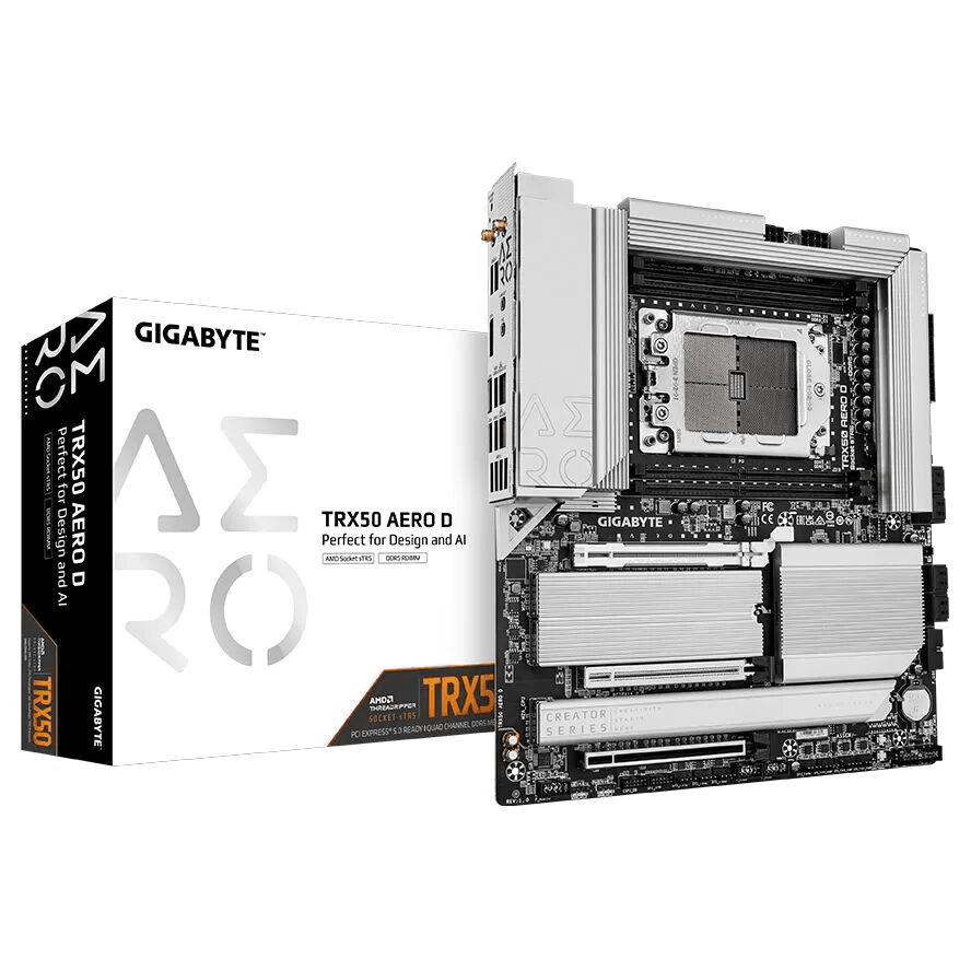 Gigabyte TRX50 AERO D základná doska AMD TRX50 Socket sTR5 Extended ATX
