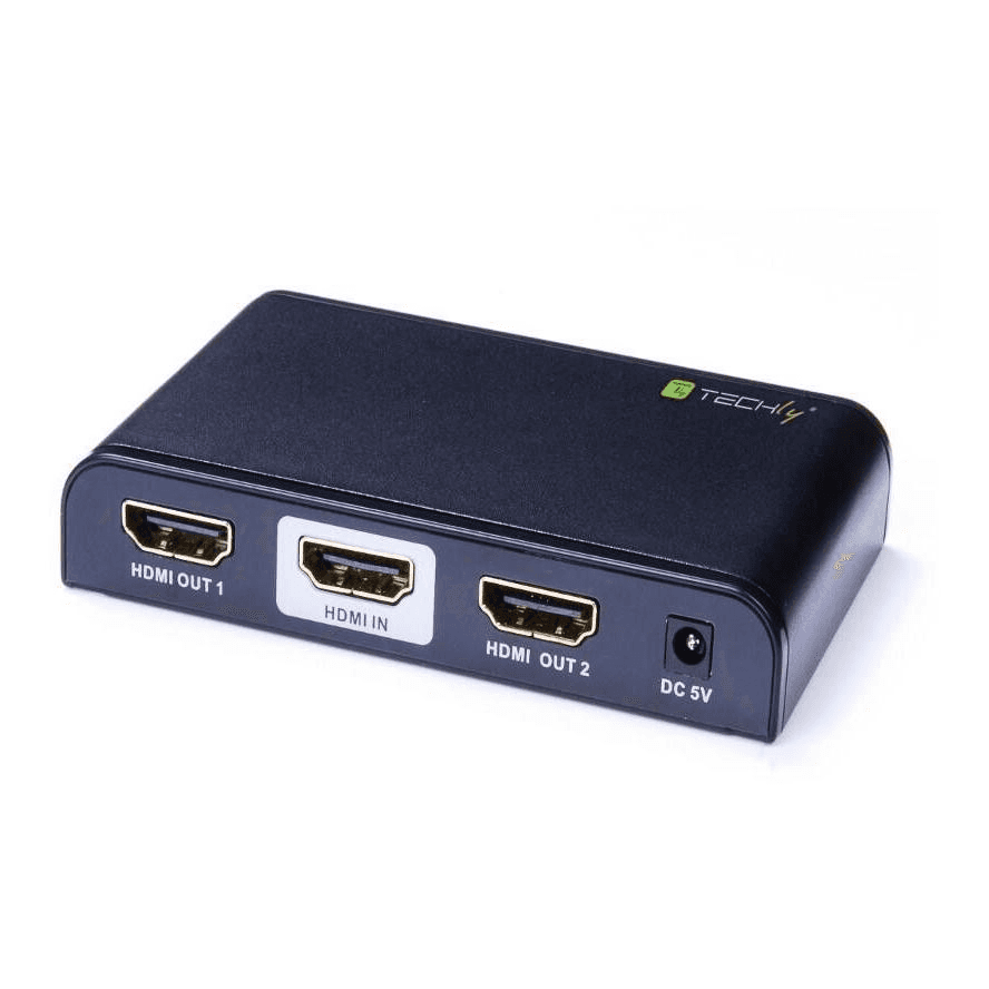 Techly IDATA HDMI2-4K2 rozbočovače obrazu HDMI 2x HDMI