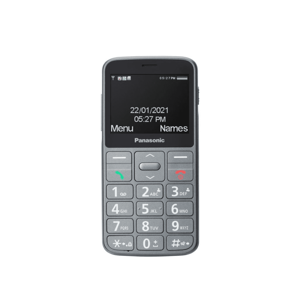 Mobilný telefón Panasonic KX-TU160EXG 32 MB 2G sivý