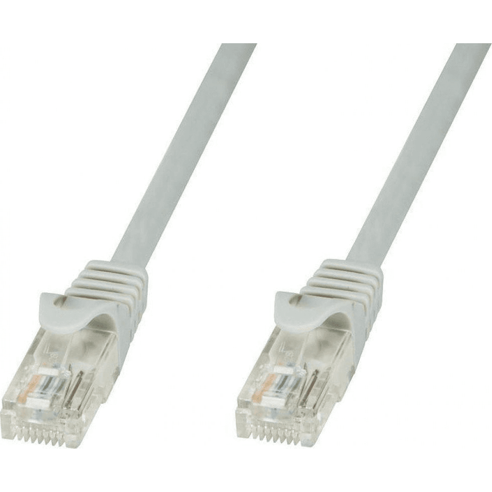 Techly ICOC CCA6U-005T sieťový kábel Šedá 0,5 m Cat6 U/UTP (UTP)