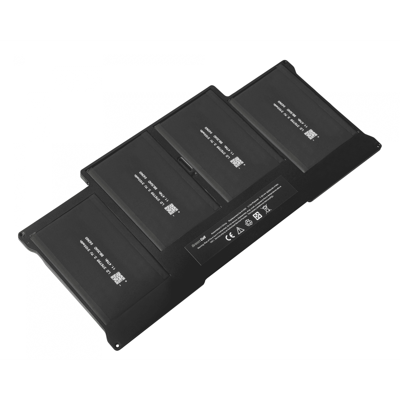 Batéria pre notebooky Apple Lítium-polymérová 6200 mAh Green Cell