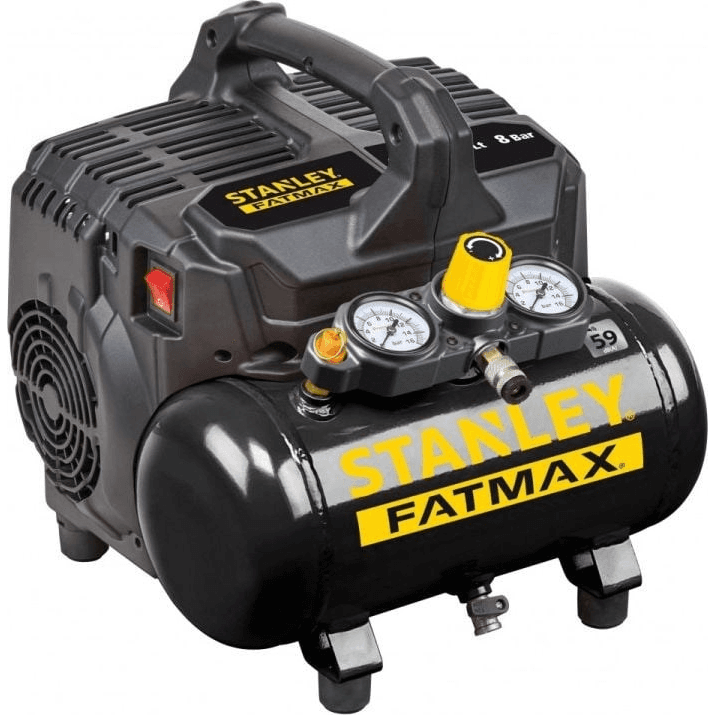 Bezolejový kompresor Stanley DST 101/8/6, 6 l, 8 barov