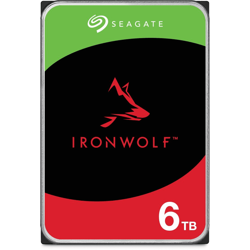 Seagate IronWolf ST6000VN006 pevný disk 6 TB 5400 ot/min 256 MB 3.5" Serial ATA III