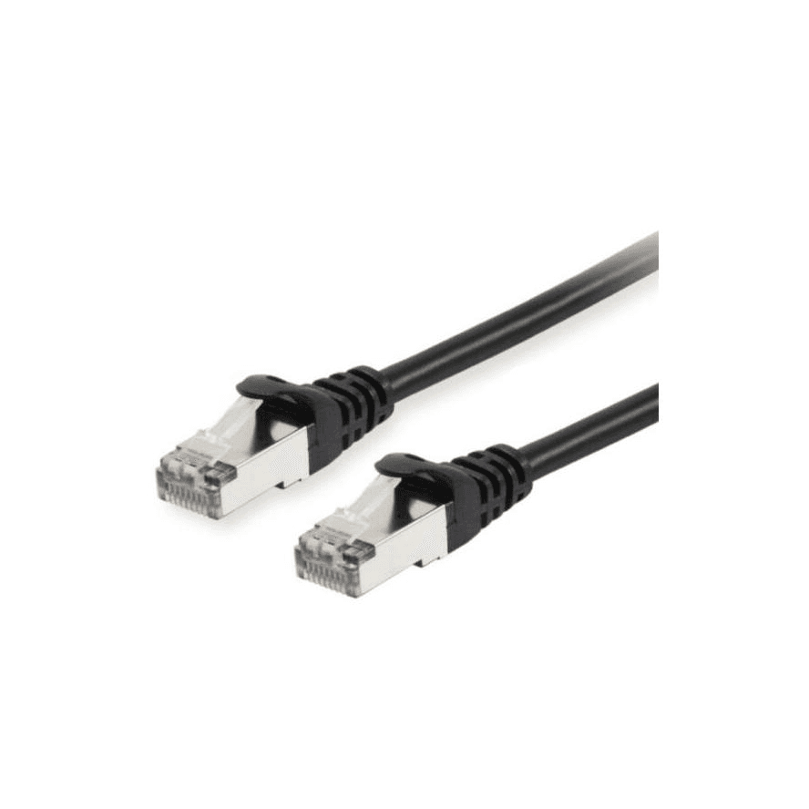 Equip 606103 sieťový kábel Čierna 1 m Cat6a S/FTP (S-STP)