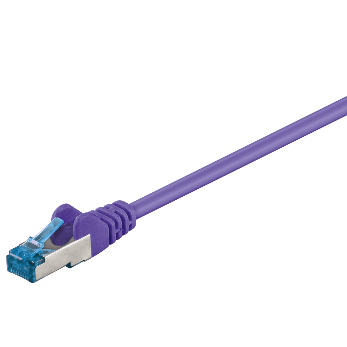 Patchcord S/FTP 6a Goobay RJ45 / RJ45 15 m fialová