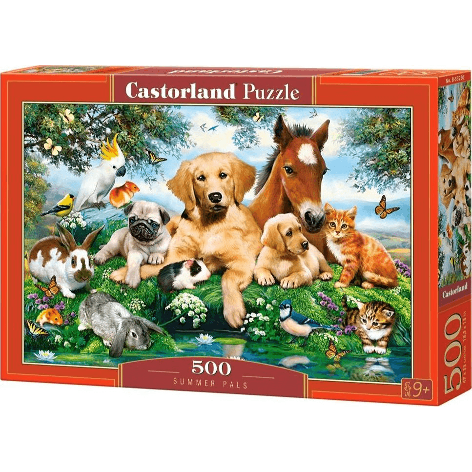 Castorland Summer Pals 500 pcs Puzzle 500 kusov Zvieratá