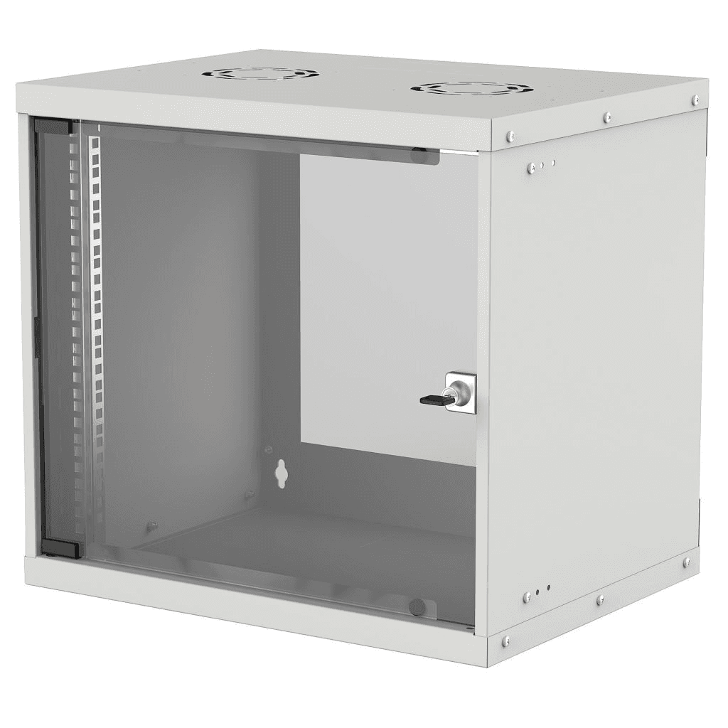 Intellinet 714167 rack 9U Nástenný regál Šedá