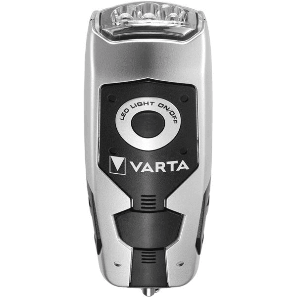 Varta Dynamo Light LED Čierna, Šedá Baterka