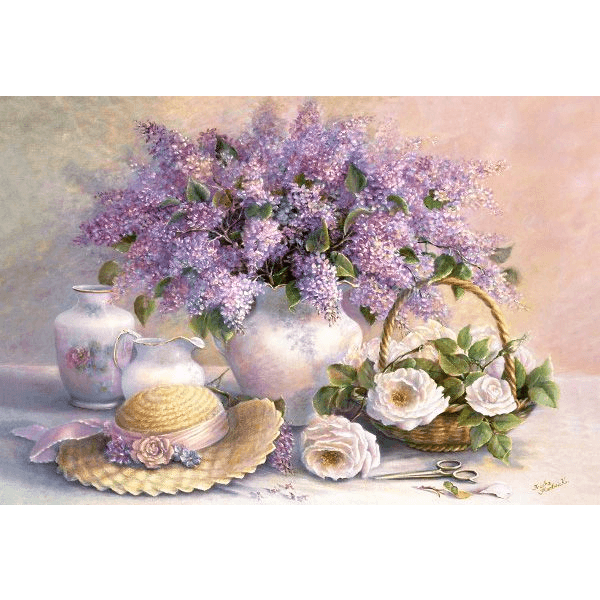 Castorland Flower Day, Trisha Hardwick 1000 pcs Puzzle 1000 kusov Flóra