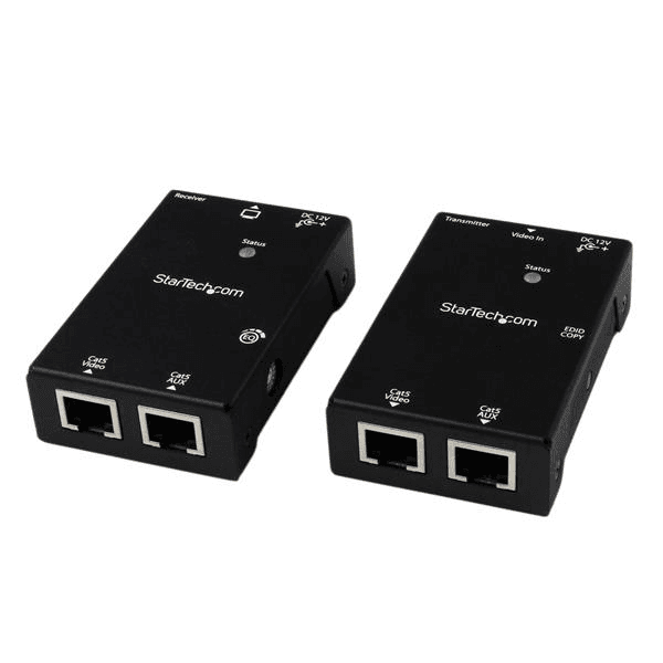 StarTech.com ST121SHD50 audio / video predlžovač AV vysielač a prijímač Čierna