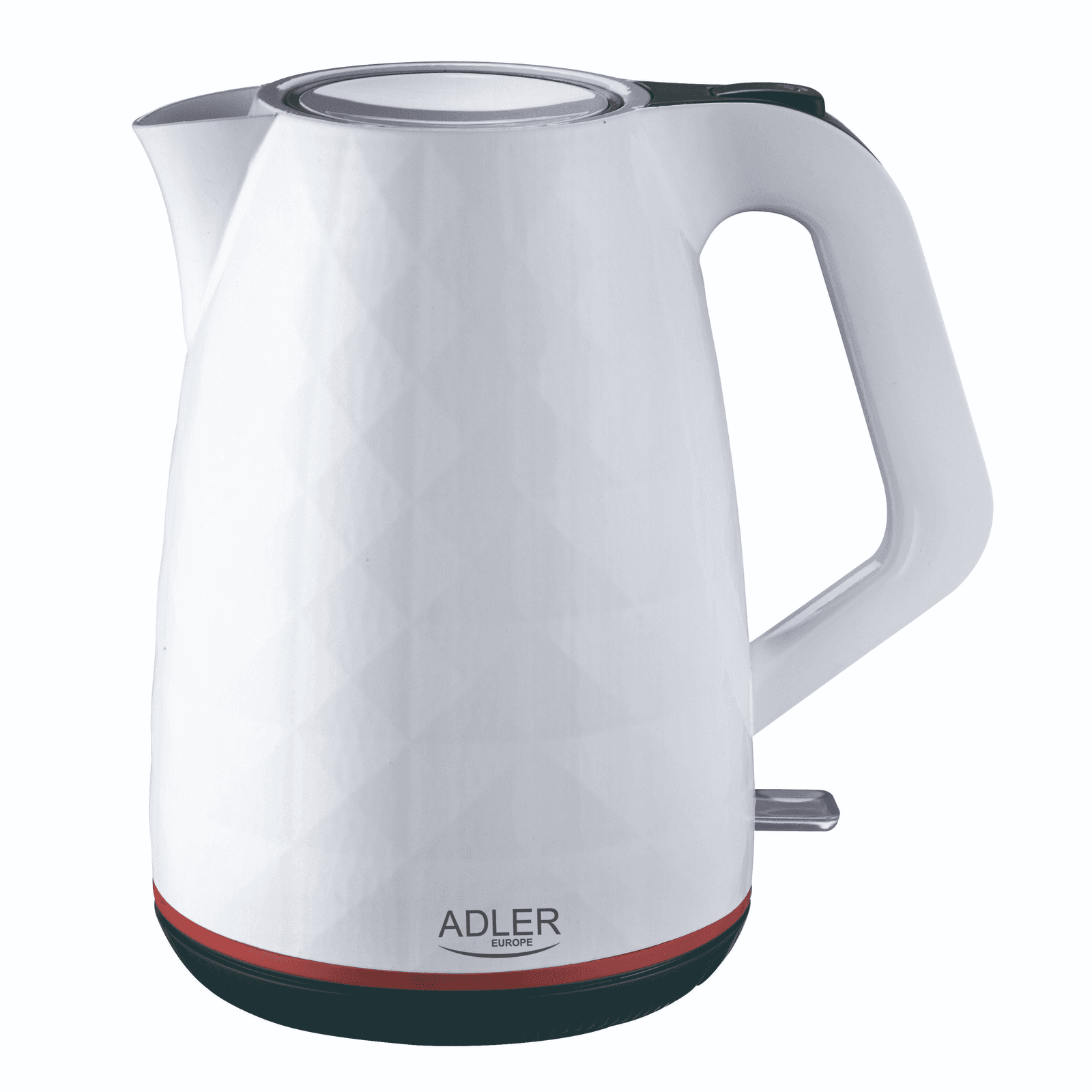 Adler AD1277 rýchlovarná kanvica 2200 W 1,7 l biela