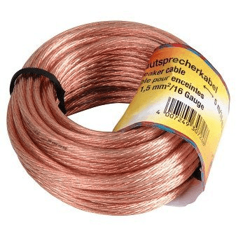 Hama 00062485 audio kábel 10 m Priehľadná