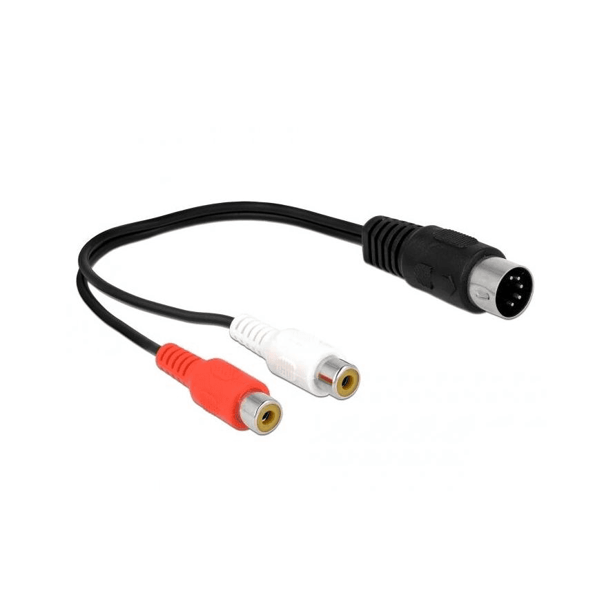 Kábel jack 3,5 mm - DIN 5-pin Delock 85835 0,2 m