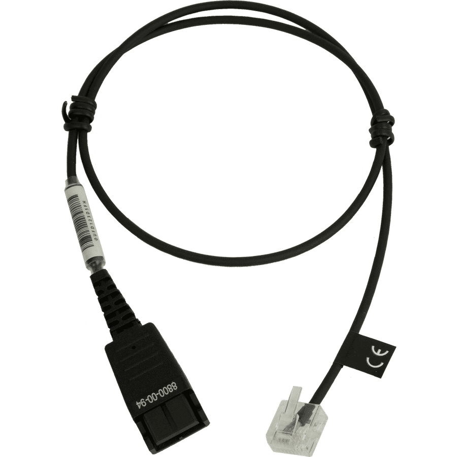 Jabra 8800-00-94 príslušenstvo k slúchadlám a náhlavným súpravám Kábel