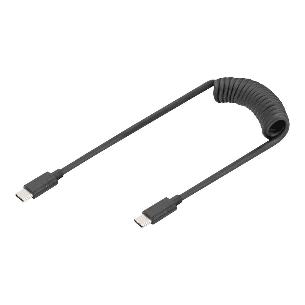 Digitus Špirálový kábel USB-C / USB-C, USB 2.0, PD