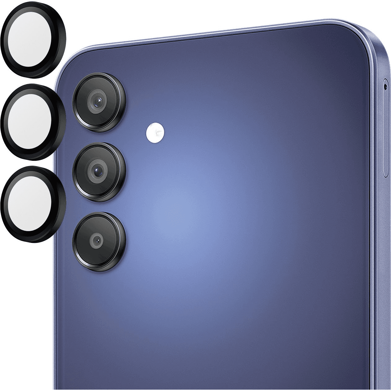 PanzerGlass Hoops Black Lens Protector Samsung New A15 Číra ochranná fólia na displej 1 kusov