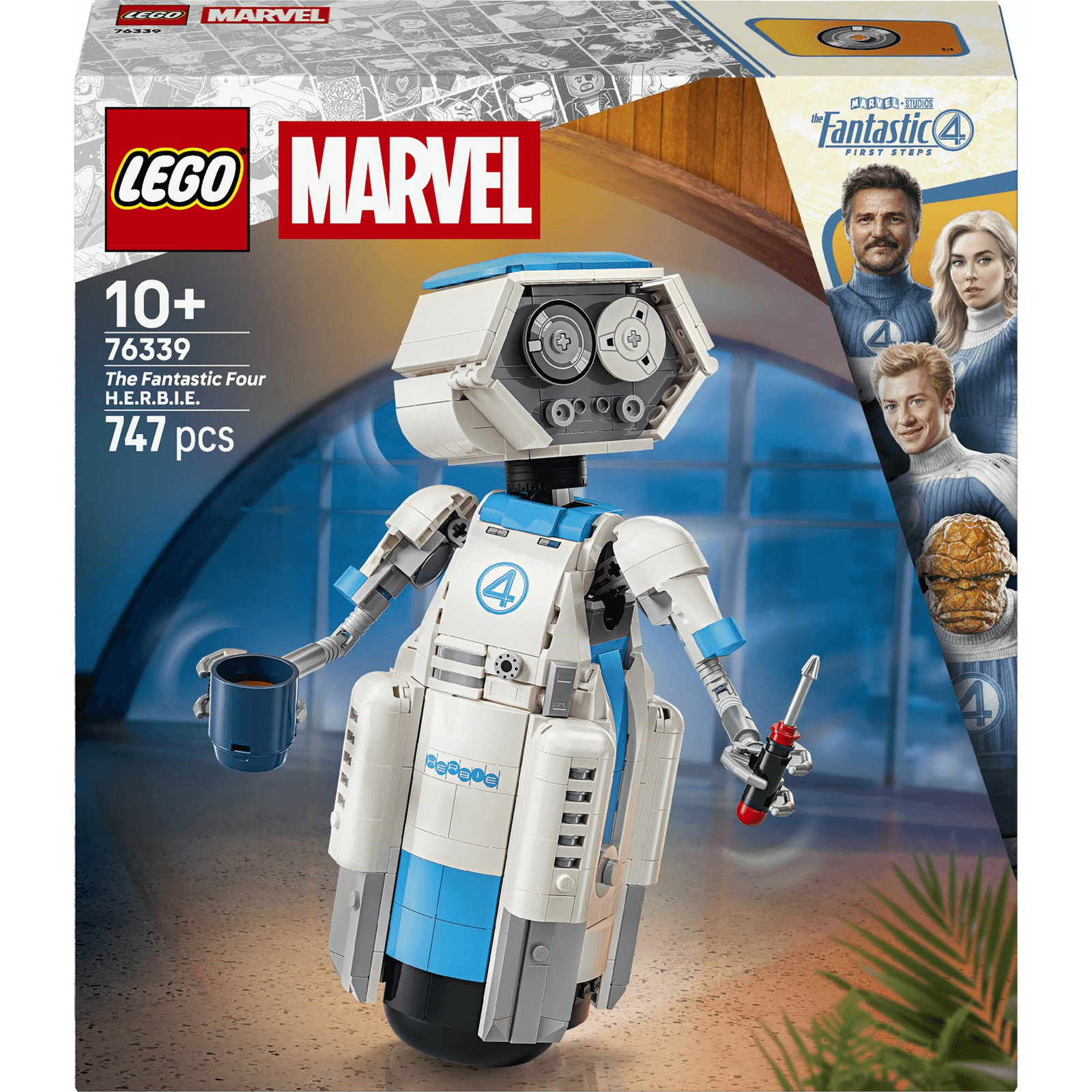 LEGO Super Heroes 76339 Fantastická štvorka H.E.R.B.I.E.