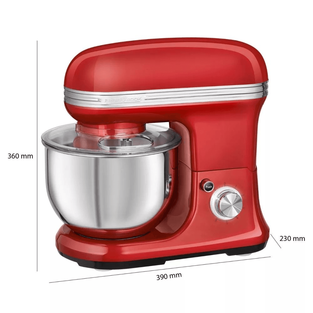 Kuchynský robot Profi Cook PC-KM 1197 1200 W červený