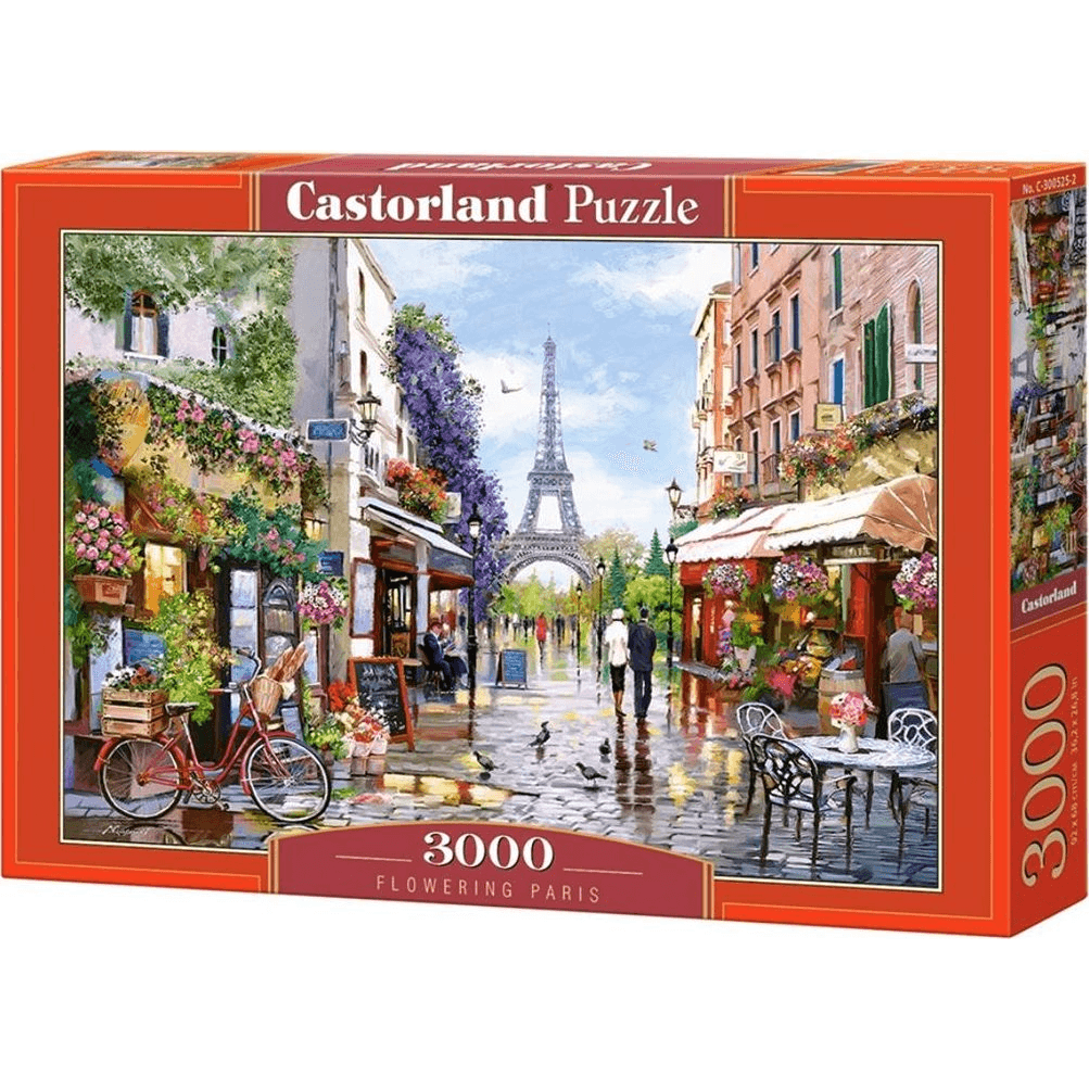 Castorland Flowering Paris 3000 pcs Puzzle 3000 kusov Mesto