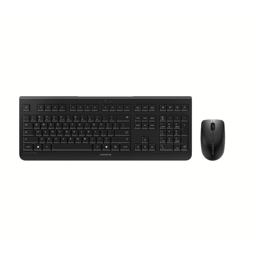 CHERRY DW 3000 klávesnica Obsahuje myš Domov / kancelária RF Wireless QWERTY Taliansky Čierna