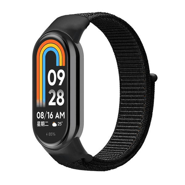 Xiaomi Mi Smart Band 8, náhradný textilný remienok, nylon, suchý zips,