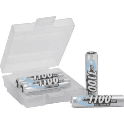 Nikel-metal-hydridová batéria (NiMH) Ansmann AAA (R3) 1100 mAh 4 ks.