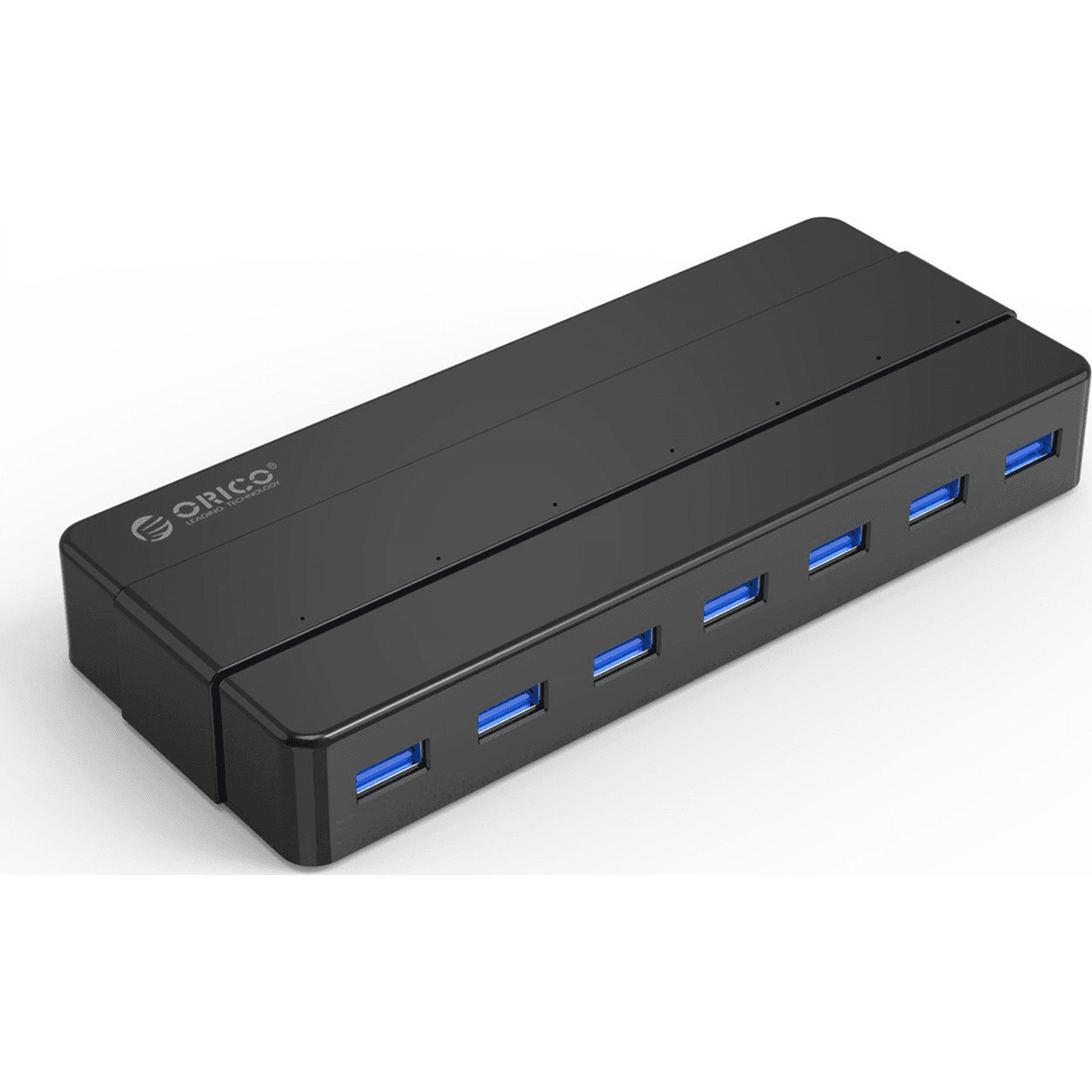 USB rozbočovač Orico H7928-U3-V1 7x USB-A 3.0 - čierny