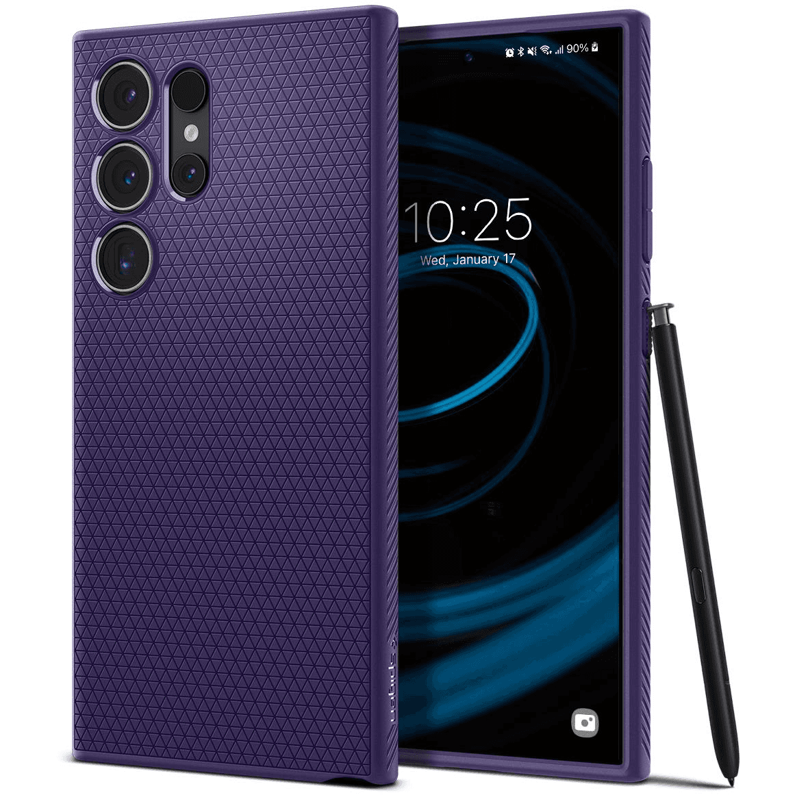Kryt Spigen pre Samsung Galaxy S24 Ultra fialový