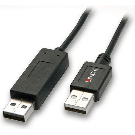 Lindy 42617 USB kábel 1 m Čierna