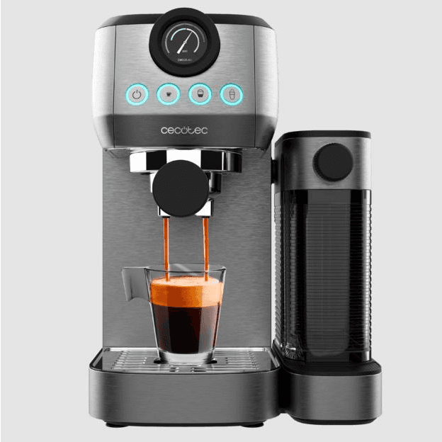 Automatický kávovar na espresso Cecotec ForceAroma 1350 W strieborná/sivá