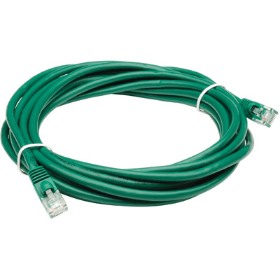 Patchcord U/UTP 5e Goobay RJ45 / RJ45 0,5 m zelená