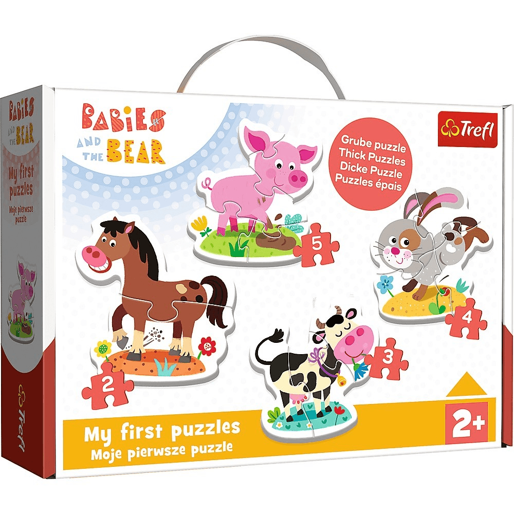 Puzzle Baby Classic na farme. Tefl