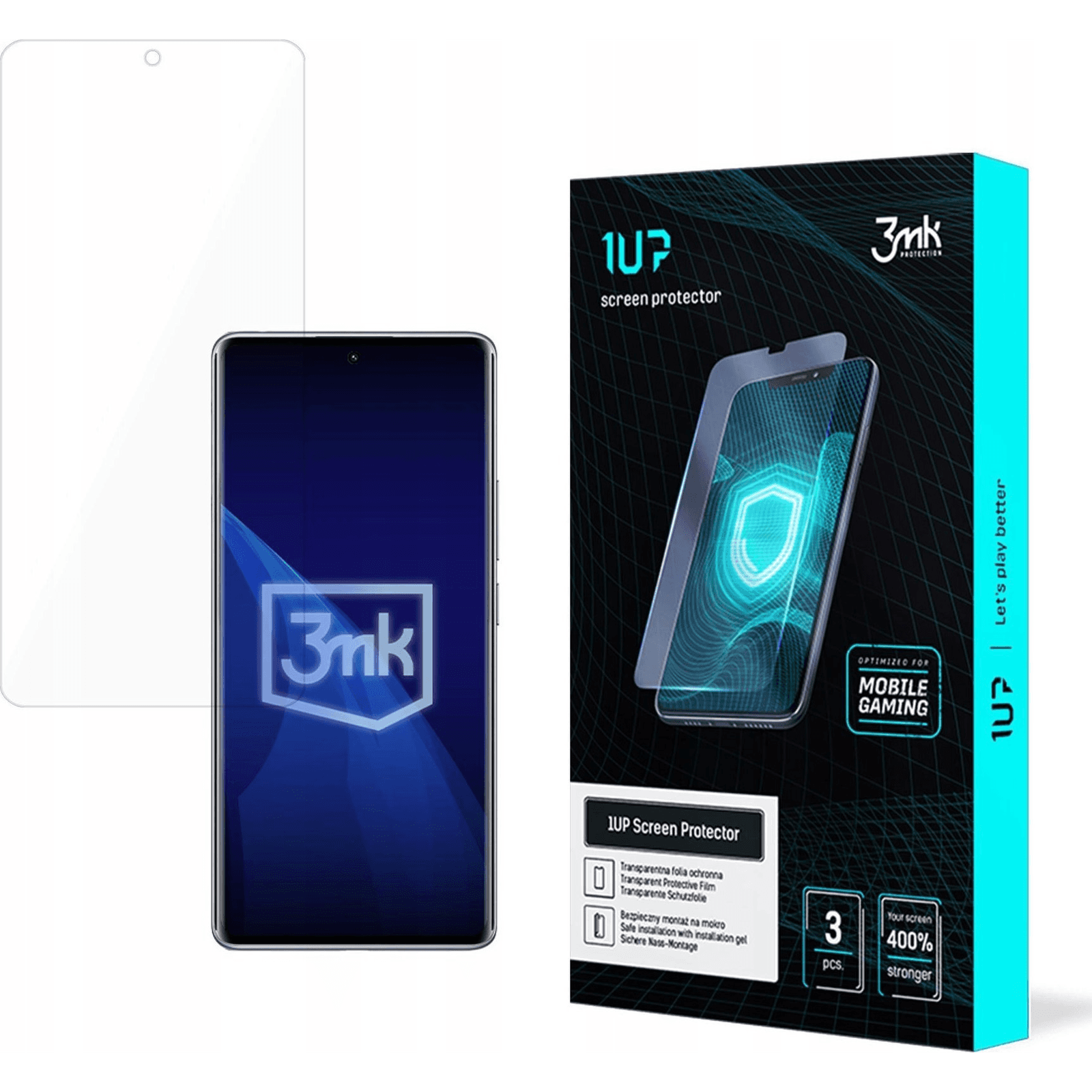 Ochranná fólia 3MK pre Xiaomi Redmi Note 14 Pro 3 ks