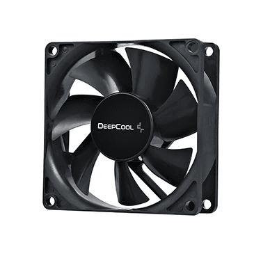 DeepCool XFAN80 Počítačová skriňa Ventilátor 8 cm Čierna 1 kusov