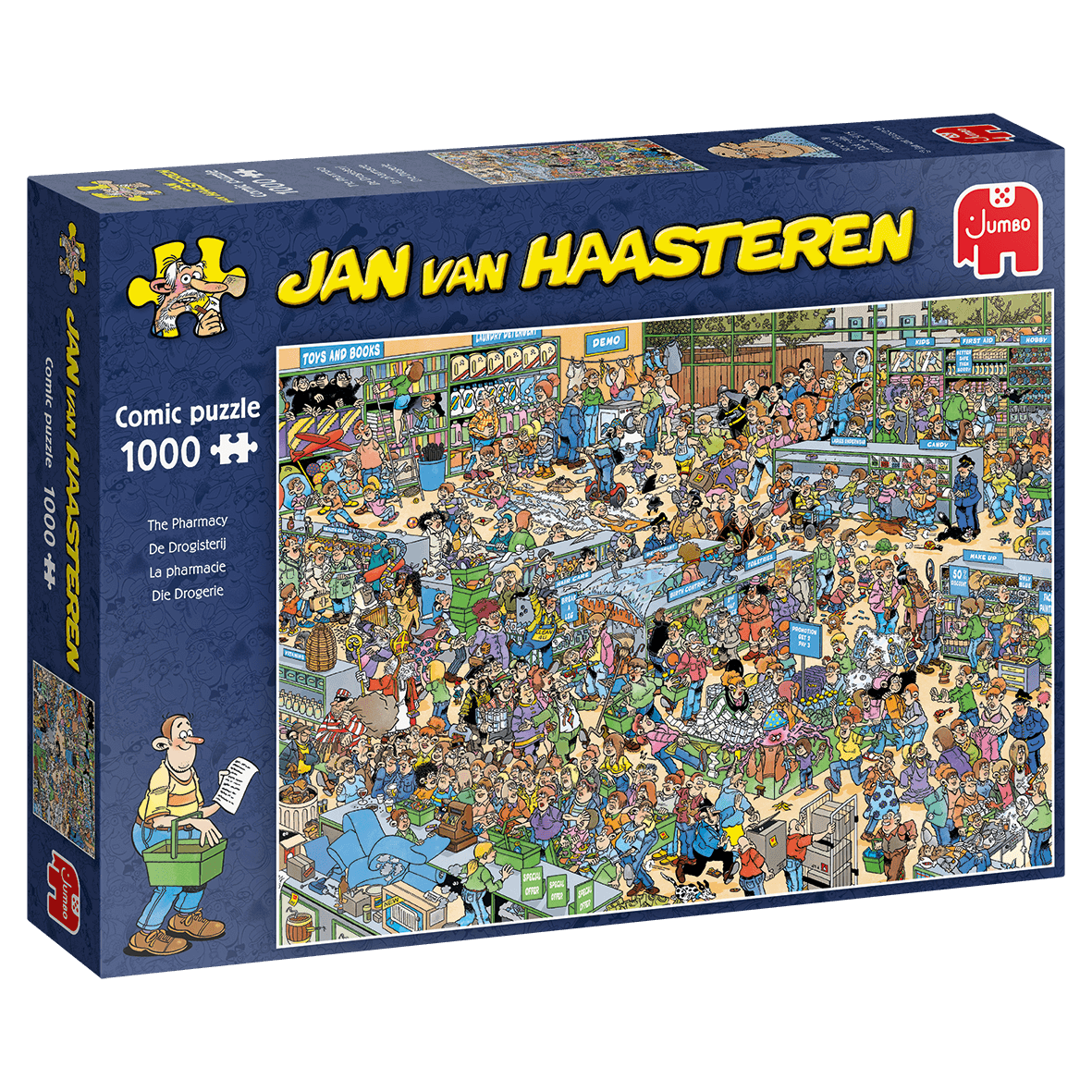 Jan van Haasteren The Pharmacy 1000 pcs Puzzle 1000 kusov Komiks