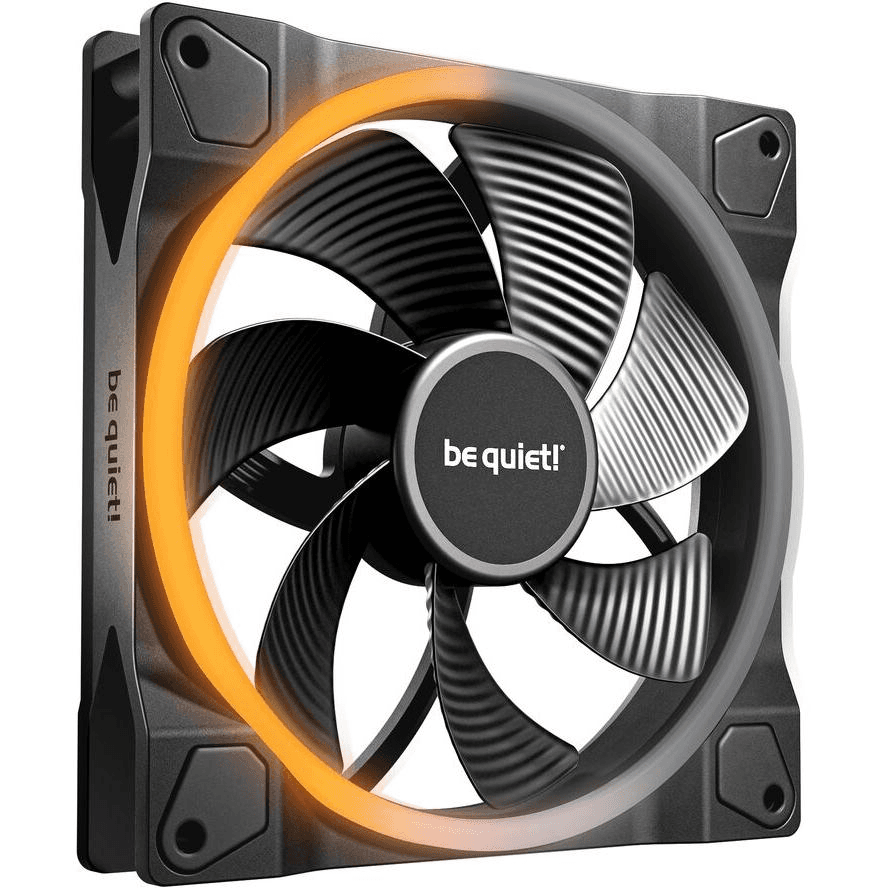 be quiet! Light Wings 140 mm PWM Reverse Black Počítačová skriňa Ventilátor 14 cm Čierna 1 kusov