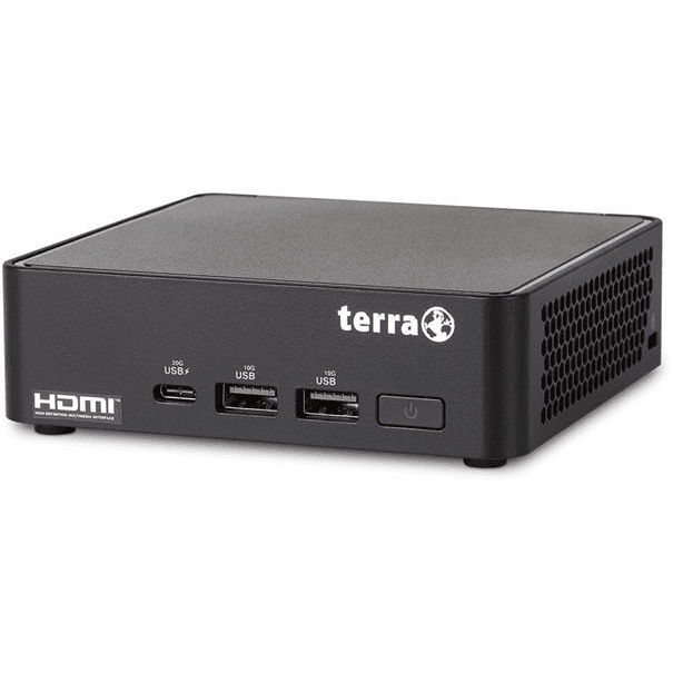 TERRA Micro 6000 SILENT GREENLINE Intel Core 5 210H 16 GB DDR5-SDRAM 500 GB SSD Windows 11 Pro Micro PC Mini PC Čierna