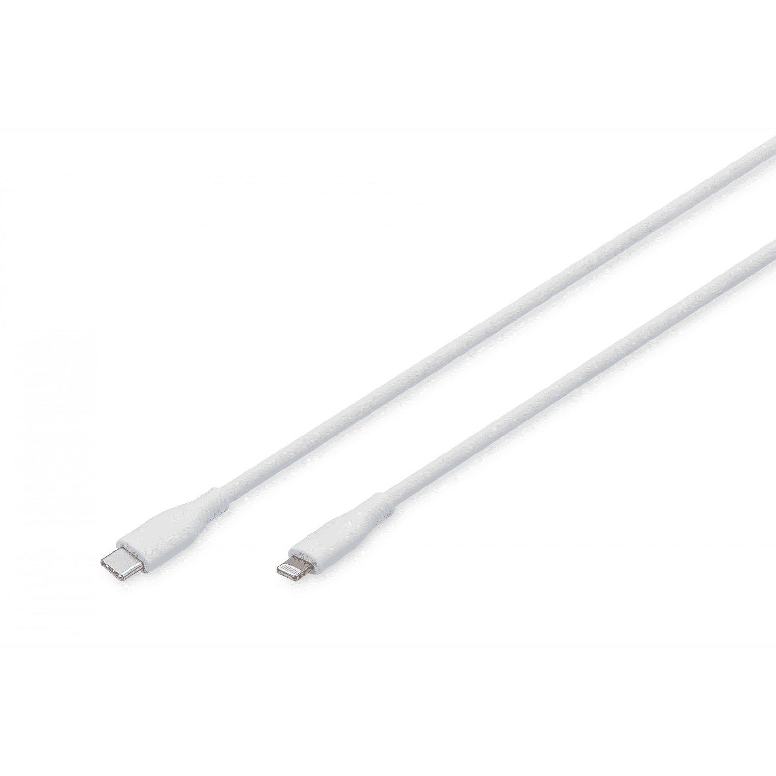 Kábel Digitus USB typ C - Apple Lightning 2 m biely