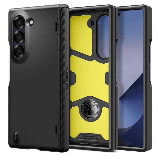 Kryt Spigen pre Samsung Galaxy Z Fold6, čierny