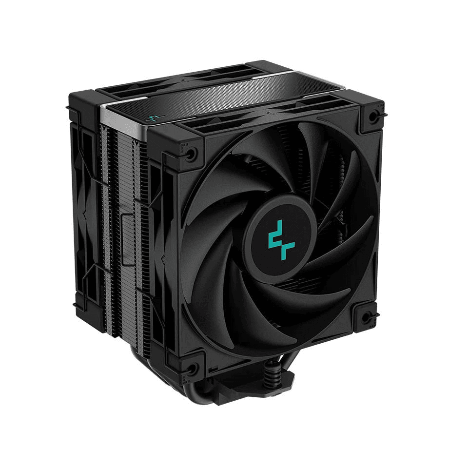 DeepCool AK400 ZERO DARK PLUS Procesor Vzduchový chladič 12 cm Čierna 1 kusov