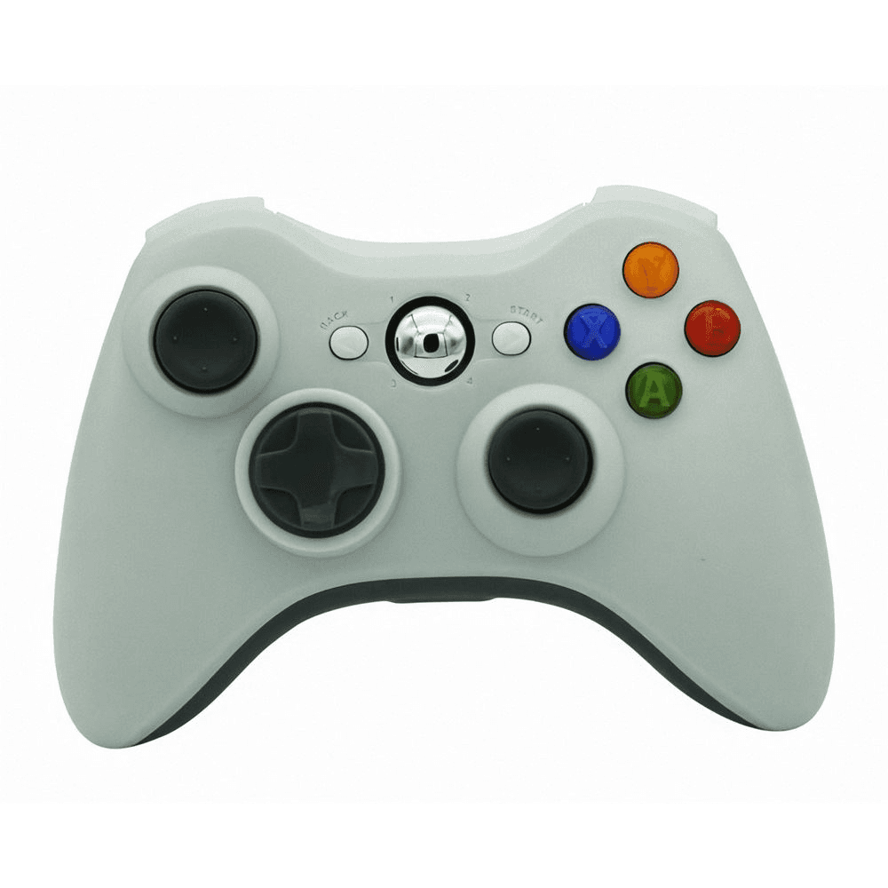 BEZDRÔTOVÝ OVLÁDAČ XBOX 360 WHITE S VIBRÁCIAMI+ODB. BIELY PC OVLÁDAČ