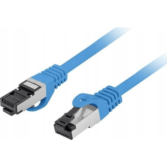 Patchcord Lanberg S/FTP 8.1 RJ45 / RJ45 0,5 m modrý